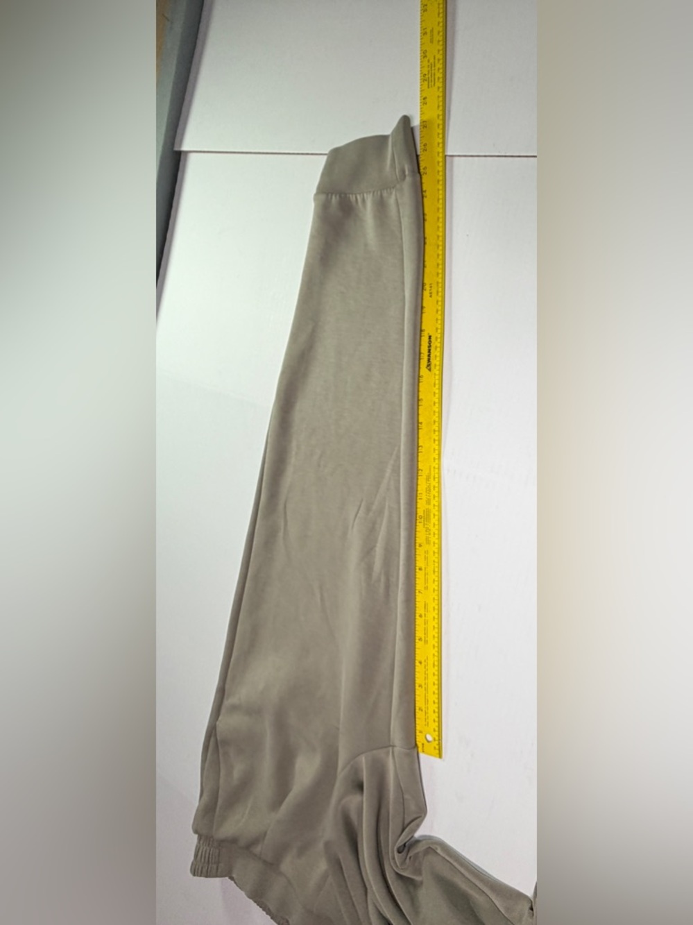 Avia Taupe Full-Zip scuba quarter zip pullover and joggers - Picture 12 of 13
